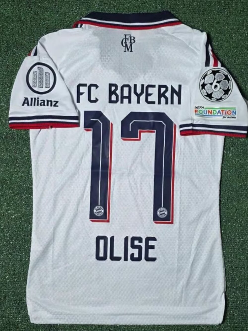 Michael Olise White 2026 27 Soccer Jersey